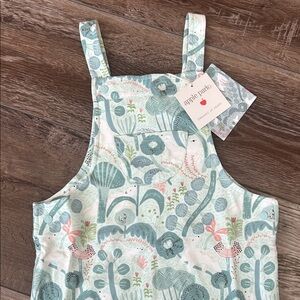 Apple Park 3T Kids Overalls with Nature Print